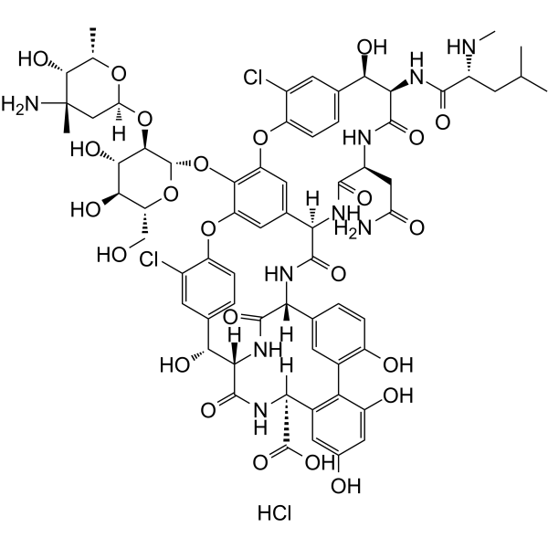 Vancomycin hydrochloride(Synonyms: 盐酸万古霉素)