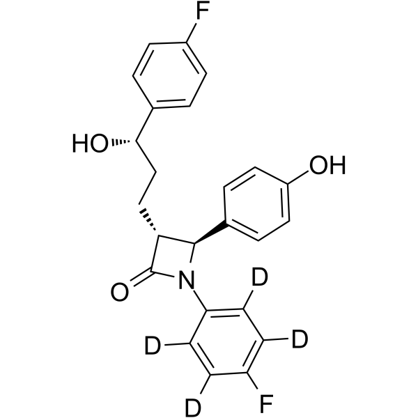 Ezetimibe-d4(Synonyms: SCH 58235-d4)