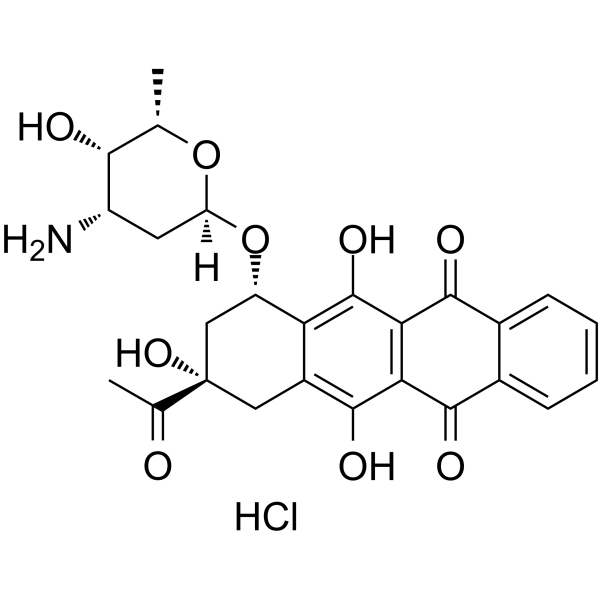Idarubicin hydrochloride(Synonyms: 盐酸伊达比星; 4-Demethoxydaunorubicin hydrochloride)