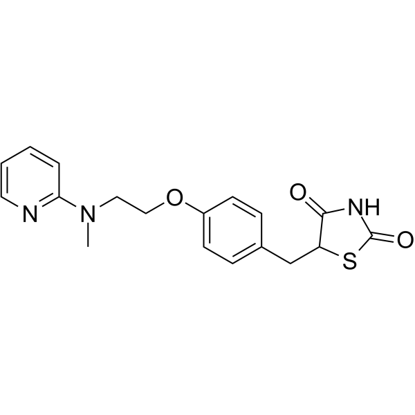 Rosiglitazone(Synonyms: 罗格列酮; BRL 49653)