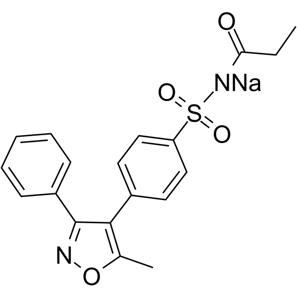 Parecoxib Sodium(Synonyms: 帕瑞昔布钠; SC 69124A)