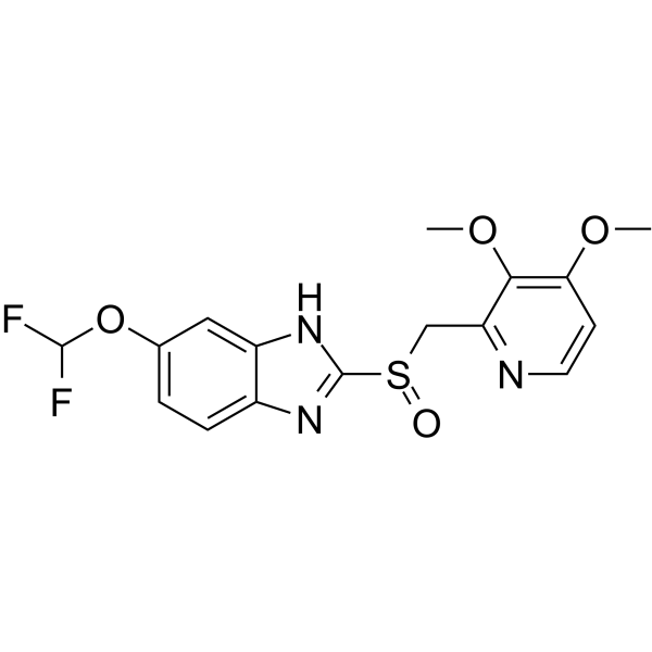 Pantoprazole(Synonyms: 泮托拉唑; BY1023;  SKF96022)