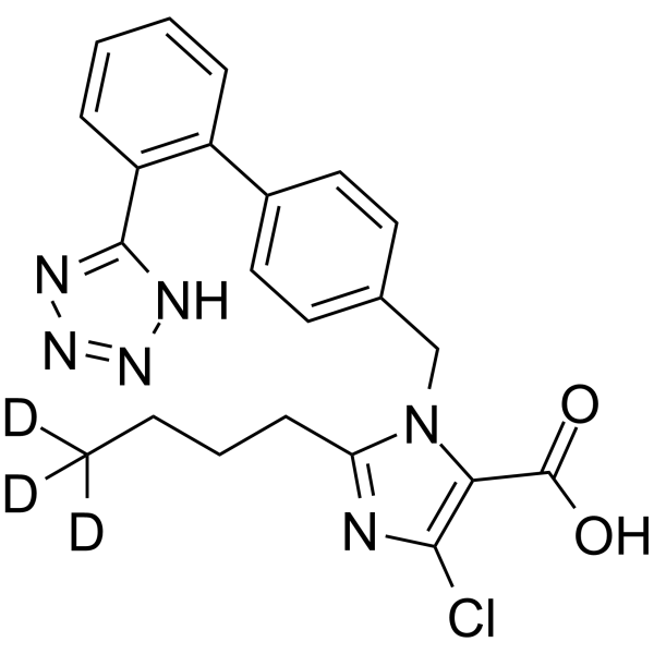 Losartan-d3 Carboxylic Acid(Synonyms: 氯沙坦羧酸 d3)