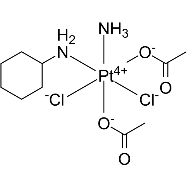 Satraplatin(Synonyms: 沙铂; BMS182751;  BMY45594;  JM216)