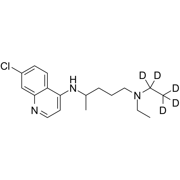 Chloroquine-d5(Synonyms: 氯喹 d5)