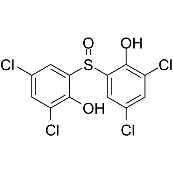 Bithionol sulfoxide Chemical Structure Bithionol sulfoxide(Synonyms: 硫双二氯酚亚砜)