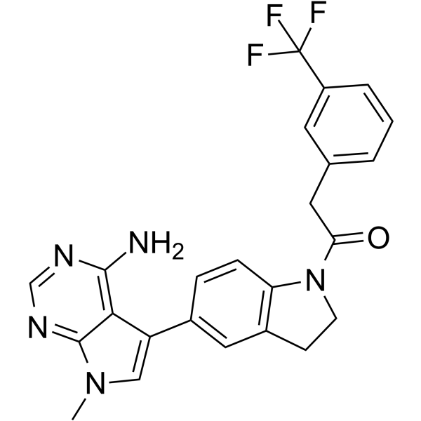 GSK2606414 Chemical Structure GSK2606414