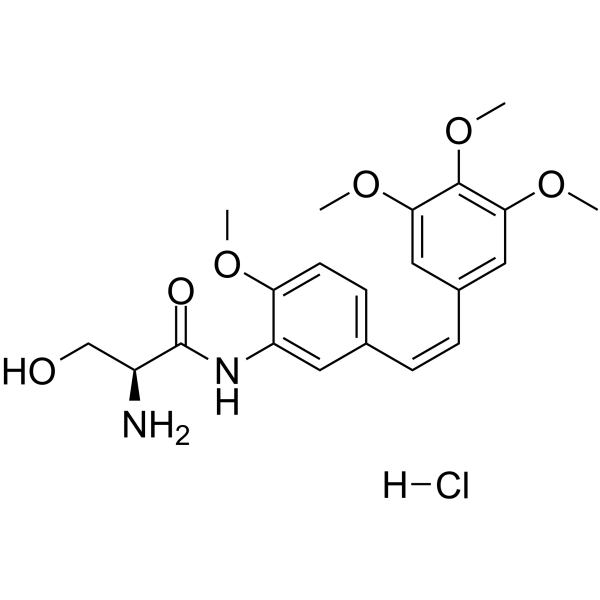 Ombrabulin hydrochloride(Synonyms: AVE8062 hydrochloride; AC7700 hydrochloride)