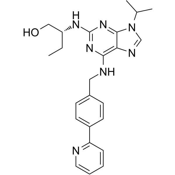 (R)-CR8 Chemical Structure (R)-CR8(Synonyms: CR8, (R)-Isomer)