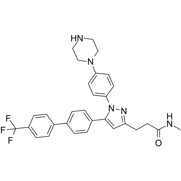 ILK-IN-2 Chemical Structure ILK-IN-2(Synonyms: OSU-T315 analog)