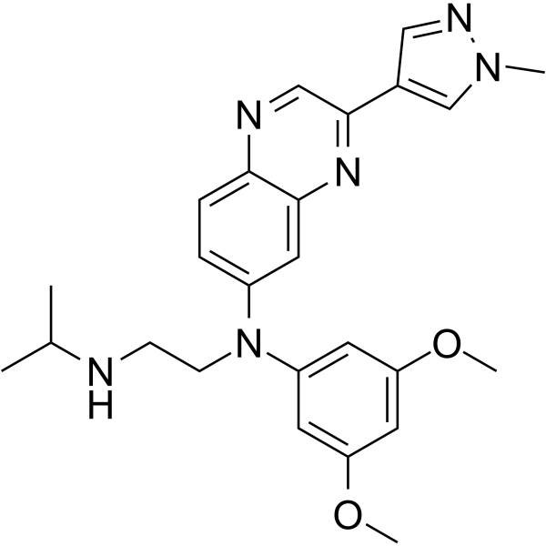 Erdafitinib(Synonyms: 厄达替尼; JNJ-42756493)