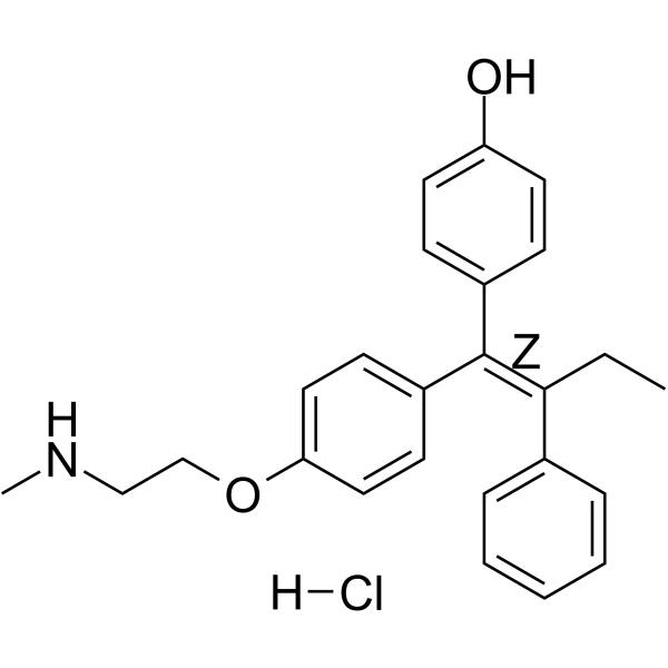 Endoxifen Z-isomer hydrochloride(Synonyms: Z-因多昔芬盐酸盐)