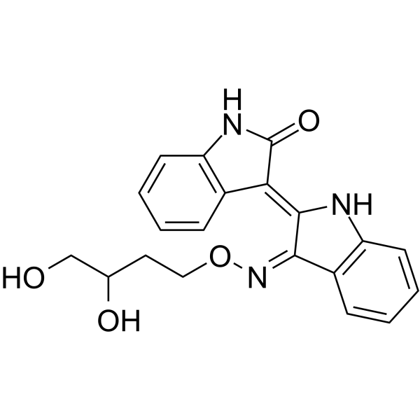Indirubin Derivative E804 Chemical Structure Indirubin Derivative E804