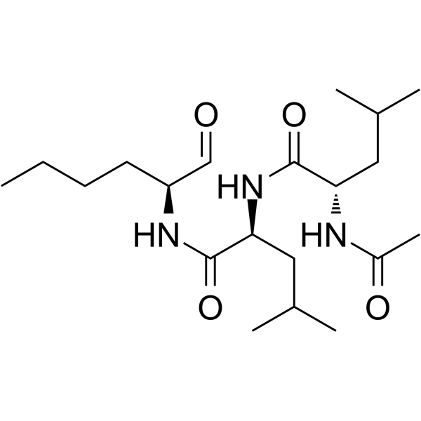 MG-101(Synonyms: Calpain inhibitor I;  Ac-LLnL-CHO;  ALLN)