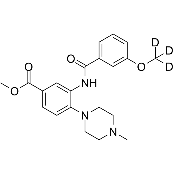 WDR5-0103-d3 Chemical Structure WDR5-0103-d3(Synonyms: WD-Repeat Protein 5-0103-d3)