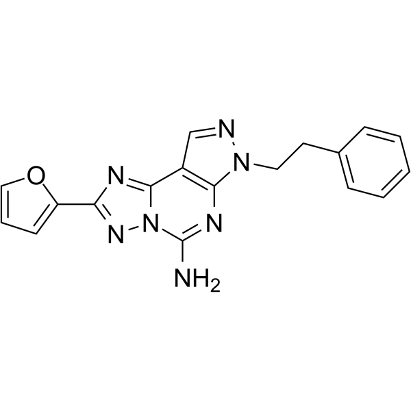 SCH 58261 Chemical Structure SCH 58261