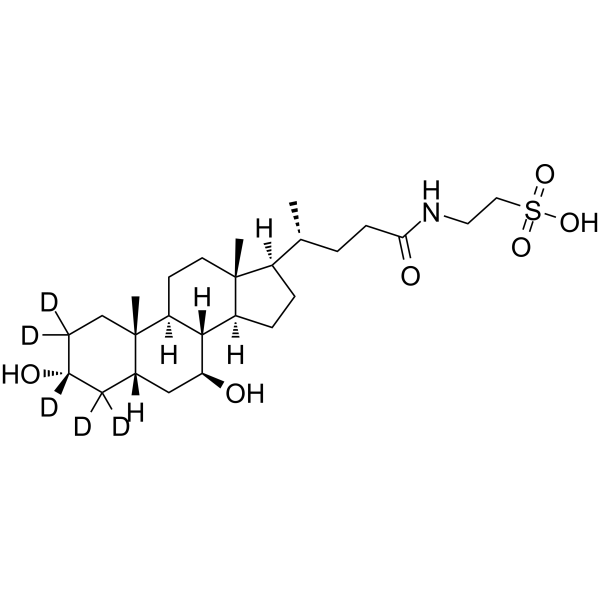 Tauroursodeoxycholate-d5(Synonyms: 牛磺熊去氧胆酸 d5)