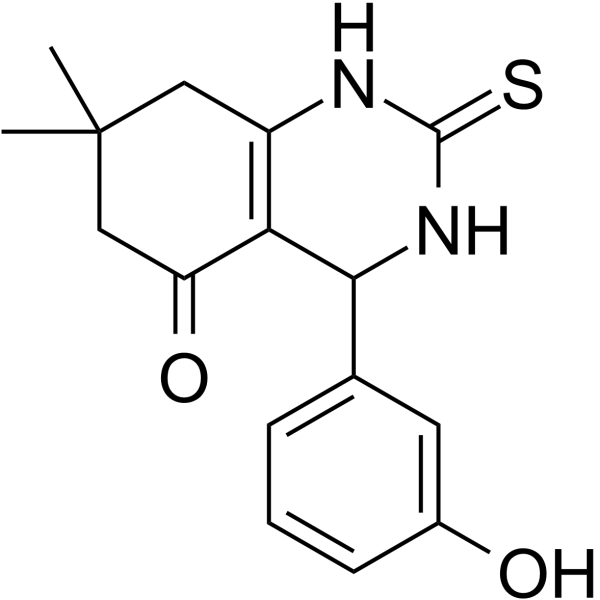 Dimethylenastron Chemical Structure Dimethylenastron