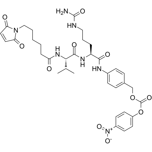Mc-Val-Cit-PABC-PNP(Synonyms: Maleimidocaproyl-L-valine-L-citrulline-p-aminobenzyl alcohol p-nitrophenyl carbonate)