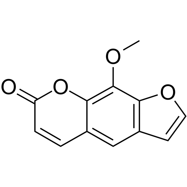 Methoxsalen(Synonyms: 甲氧沙林; 8-Methoxypsoralen;  Xanthotoxin;  8-MOP)