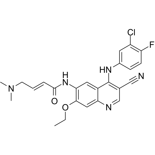 Pelitinib(Synonyms: 培利替尼; EKB-569;  WAY-EKB 569)