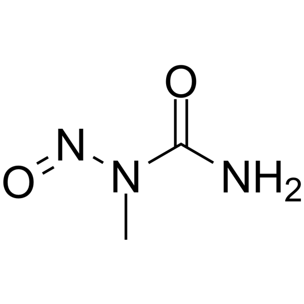 N-Nitroso-N-methylurea(Synonyms: NMU;  MNU;  NMH)