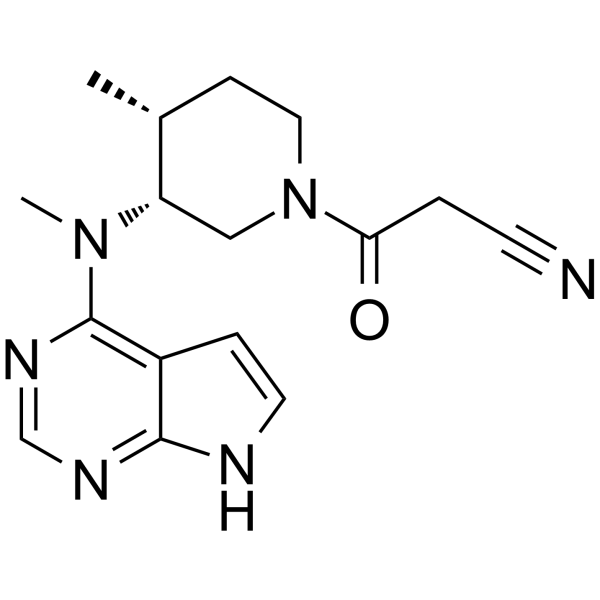 Tofacitinib(Synonyms: 托法替尼; Tasocitinib;  CP-690550)
