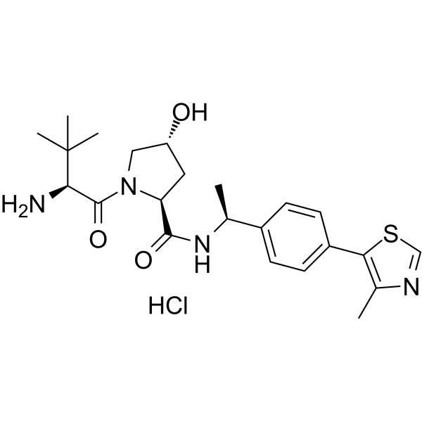 (S,R,S)-AHPC-Me hydrochloride(Synonyms: VHL ligand 2 hydrochloride;  E3 ligase Ligand 1)