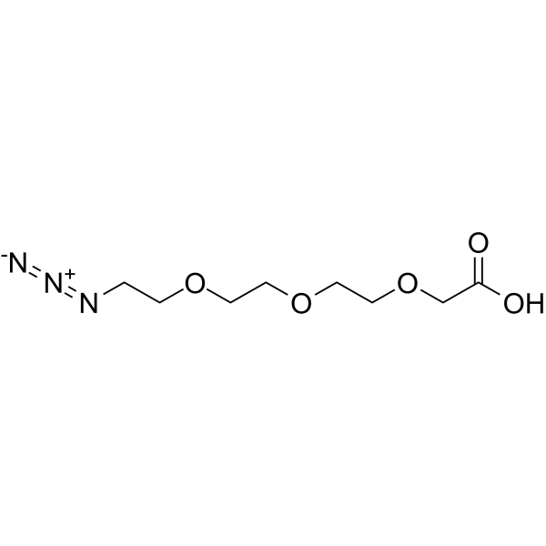 N3-PEG3-CH2COOH(Synonyms: PROTAC Linker 14)