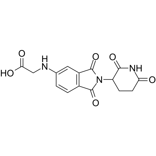 Thalidomide-5-NH2-CH2-COOH Chemical Structure Thalidomide-5-NH2-CH2-COOH