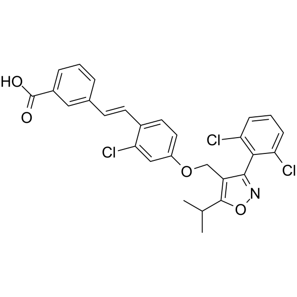 GW 4064 Chemical Structure GW 4064