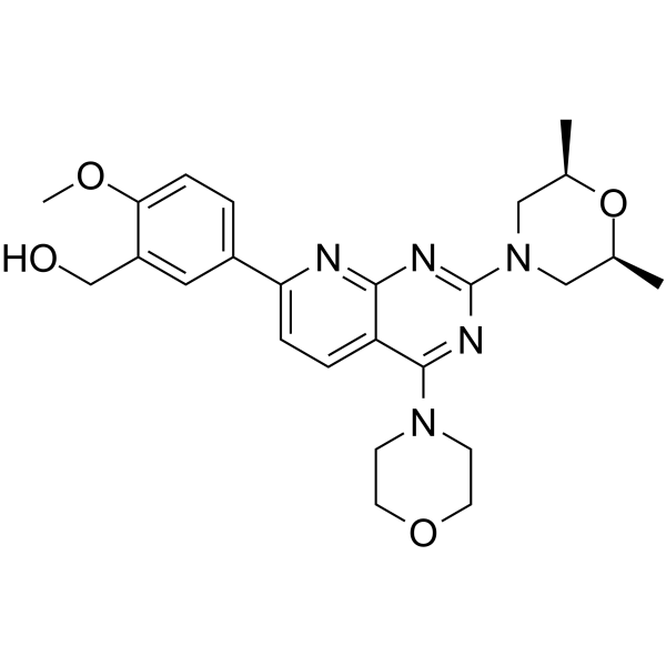 KU-0063794 Chemical Structure KU-0063794