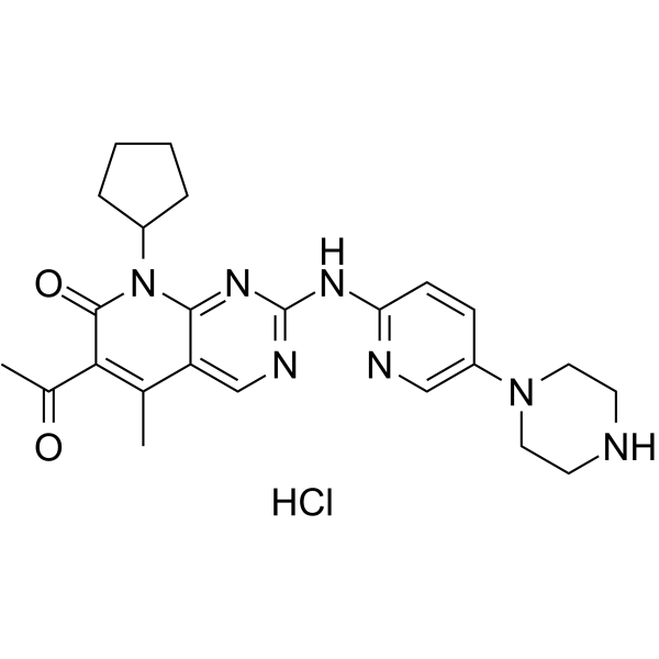 Palbociclib monohydrochloride(Synonyms: PD 0332991 monohydrochloride)