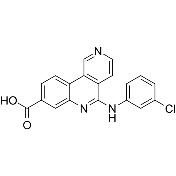 Silmitasertib(Synonyms: CX-4945)