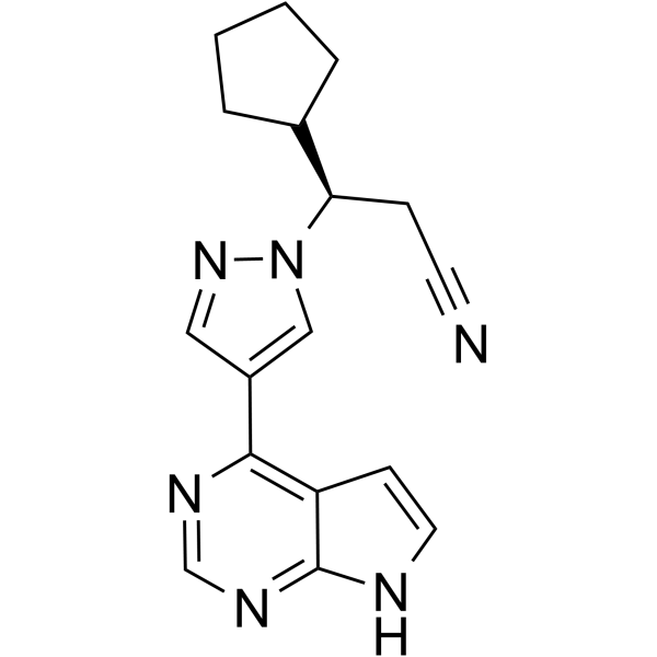 Ruxolitinib(Synonyms: 芦可替尼; INCB18424)