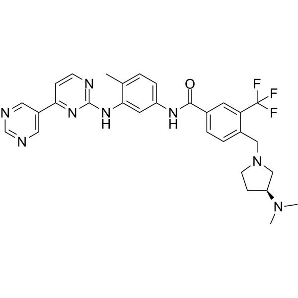Bafetinib(Synonyms: 巴氟替尼; INNO-406;  NS-187)
