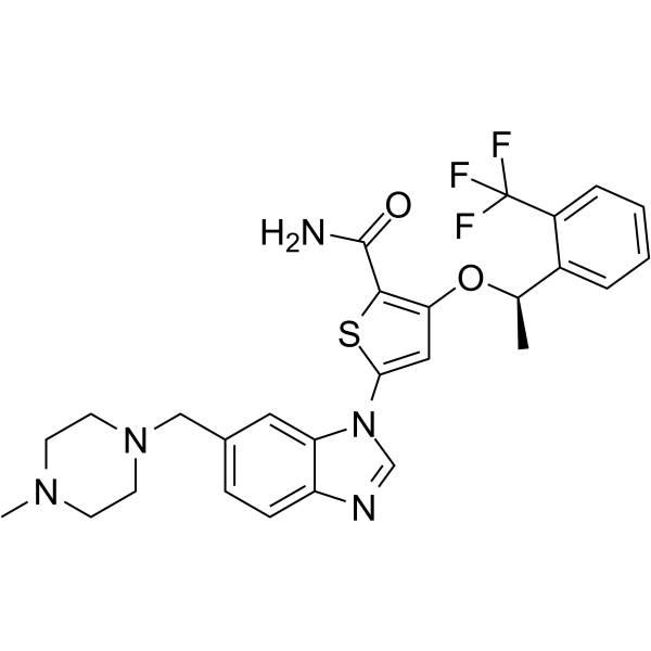GSK461364 Chemical Structure GSK461364(Synonyms: GSK461364A)