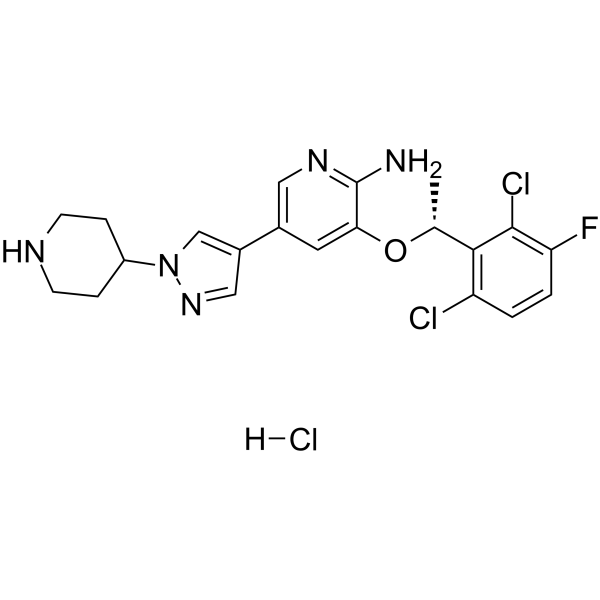 Crizotinib hydrochloride(Synonyms: PF-02341066 hydrochloride)