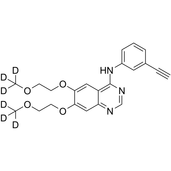 Erlotinib-d6(Synonyms: CP-358774-d6;  NSC 718781-d6;  OSI-774-d6)