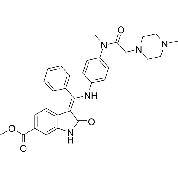 Nintedanib(Synonyms: 尼达尼布; BIBF 1120)