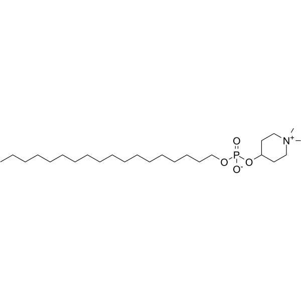 Perifosine(Synonyms: 哌立福新; KRX-0401;  NSC 639966;  D21266)