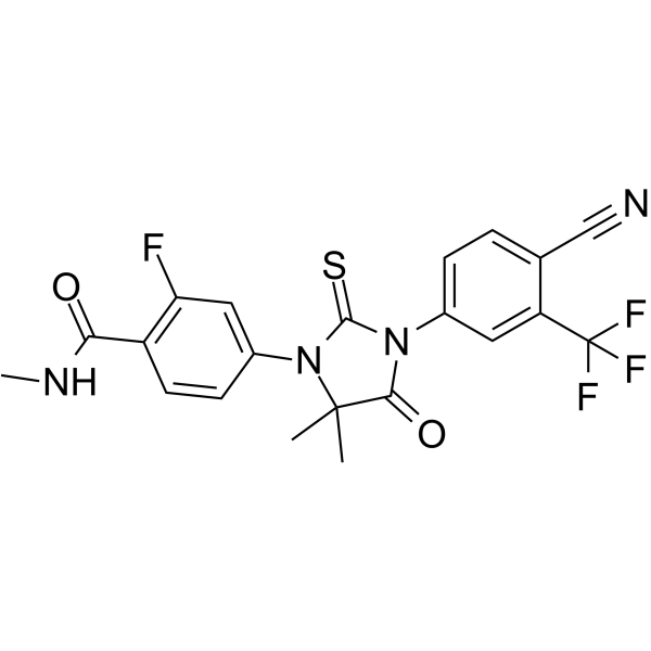 Enzalutamide(Synonyms: 恩杂鲁胺; MDV3100)