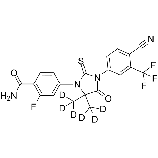 N-desmethyl Enzalutamide-d6(Synonyms: N-desmethyl MDV 3100-d6)