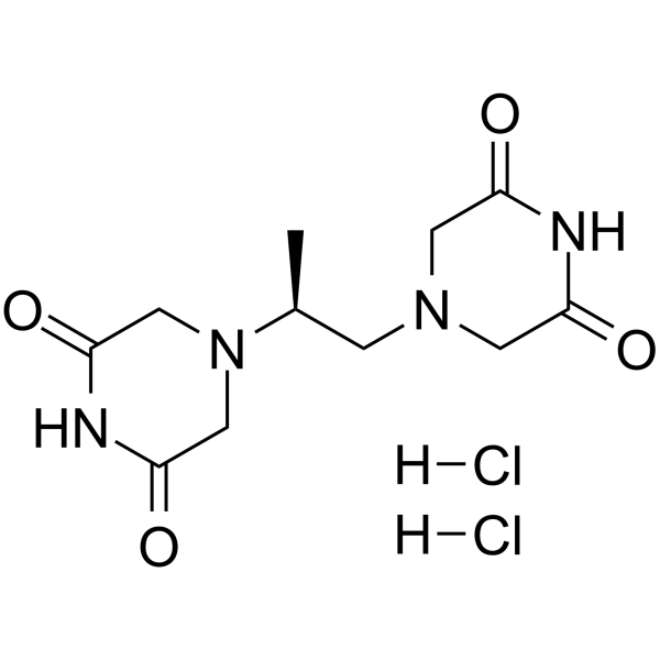 Dexrazoxane hydrochloride(Synonyms: 右雷佐生盐酸盐; ICRF-187 hydrochloride; ADR-529 hydrochloride; NSC-169780 hydrochloride)