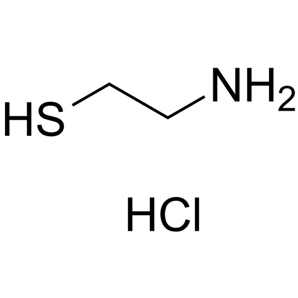 Cysteamine hydrochloride(Synonyms: 半胱胺盐酸盐; 2-Aminoethanethiol hydrochloride; 2-Mercaptoethylamine hydrochloride)