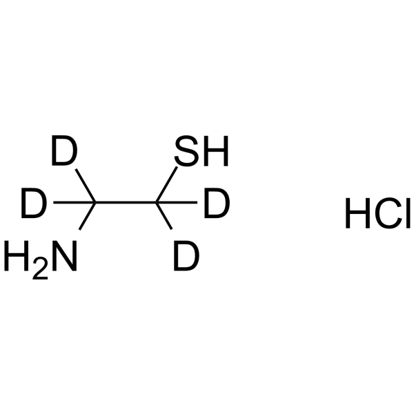 Cysteamine-d4 hydrochloride(Synonyms: 2-Aminoethanethiol-d4 hydrochloride; 2-Mercaptoethylamine-d4 hydrochloride)