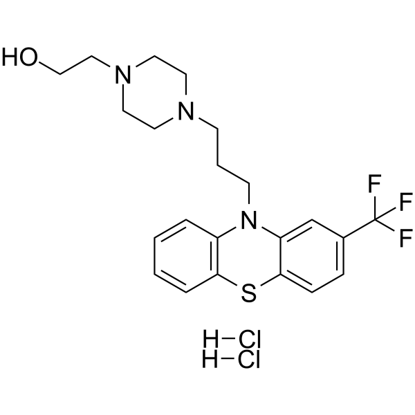 Fluphenazine dihydrochloride(Synonyms: 盐酸氟奋乃静)