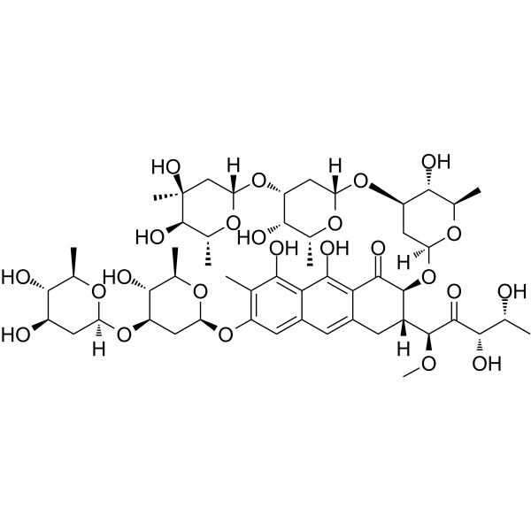 Plicamycin(Synonyms: Mithramycin A)