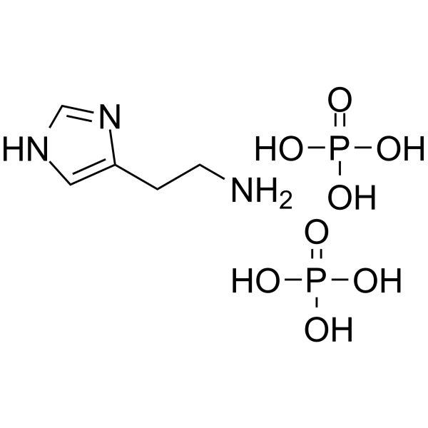 Histamine phosphate(Synonyms: 二磷酸组胺; Histamine diphosphate)