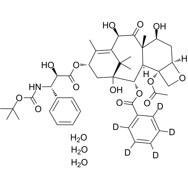 Docetaxel-d5 trihydrate(Synonyms: RP-56976-d5 trihydrate)